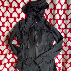 Women's Black Hooded Jacket